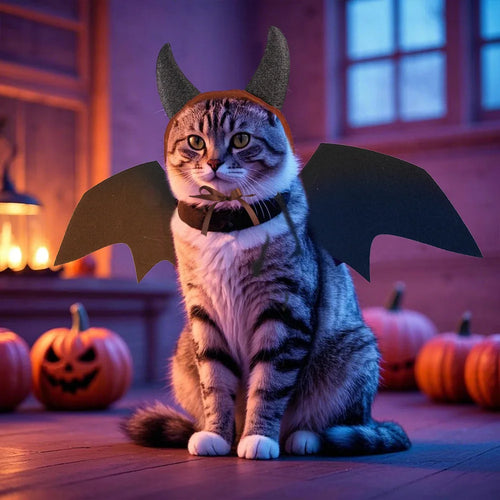Bat Wings & Horns Costume
